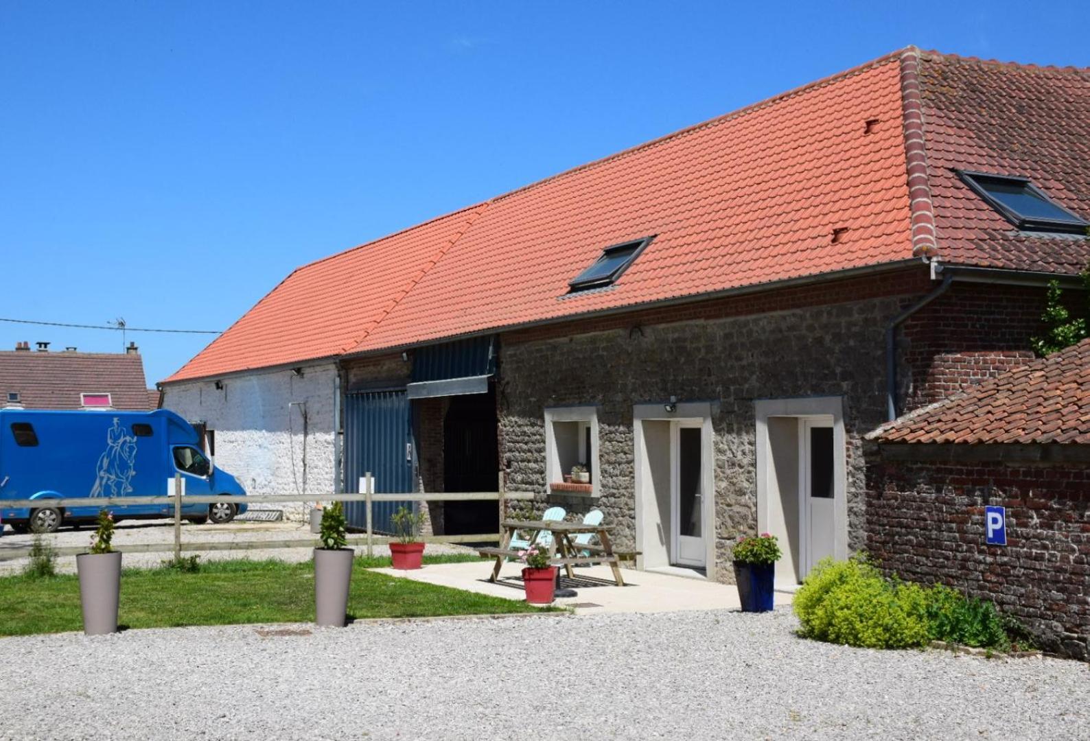 Le Clos de l'Angley Gîtes et pension équestre Caffiers Esterno foto